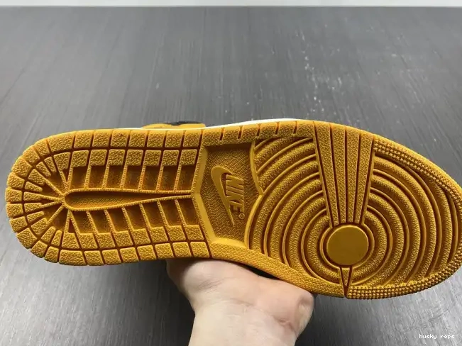 Rep Husky Toe OG Yellow High 555088-711 Air 1 Jordan 0509